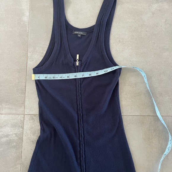 Crown Jewel Navy Knit Dress - Picture 3 of 5